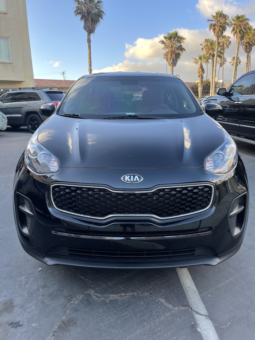 Betty's Kia Sportage after car detailing in Pacific Beach