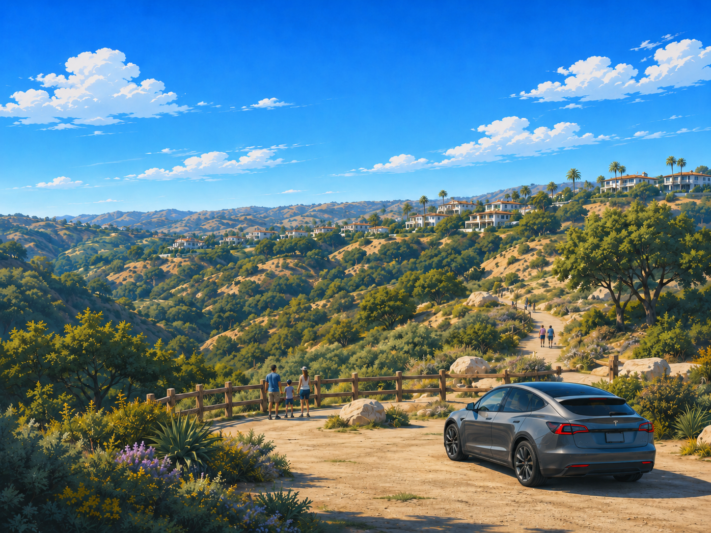 Mobile car detailing for a family SUV near One Paseo in Carmel Valley