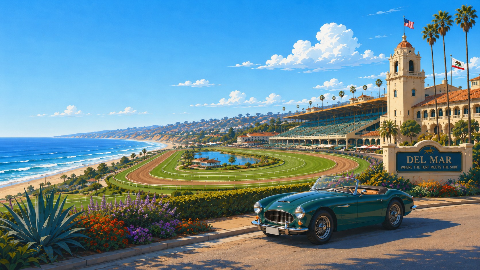 Mobile car detailing in Del Mar near the racetrack and fairgrounds