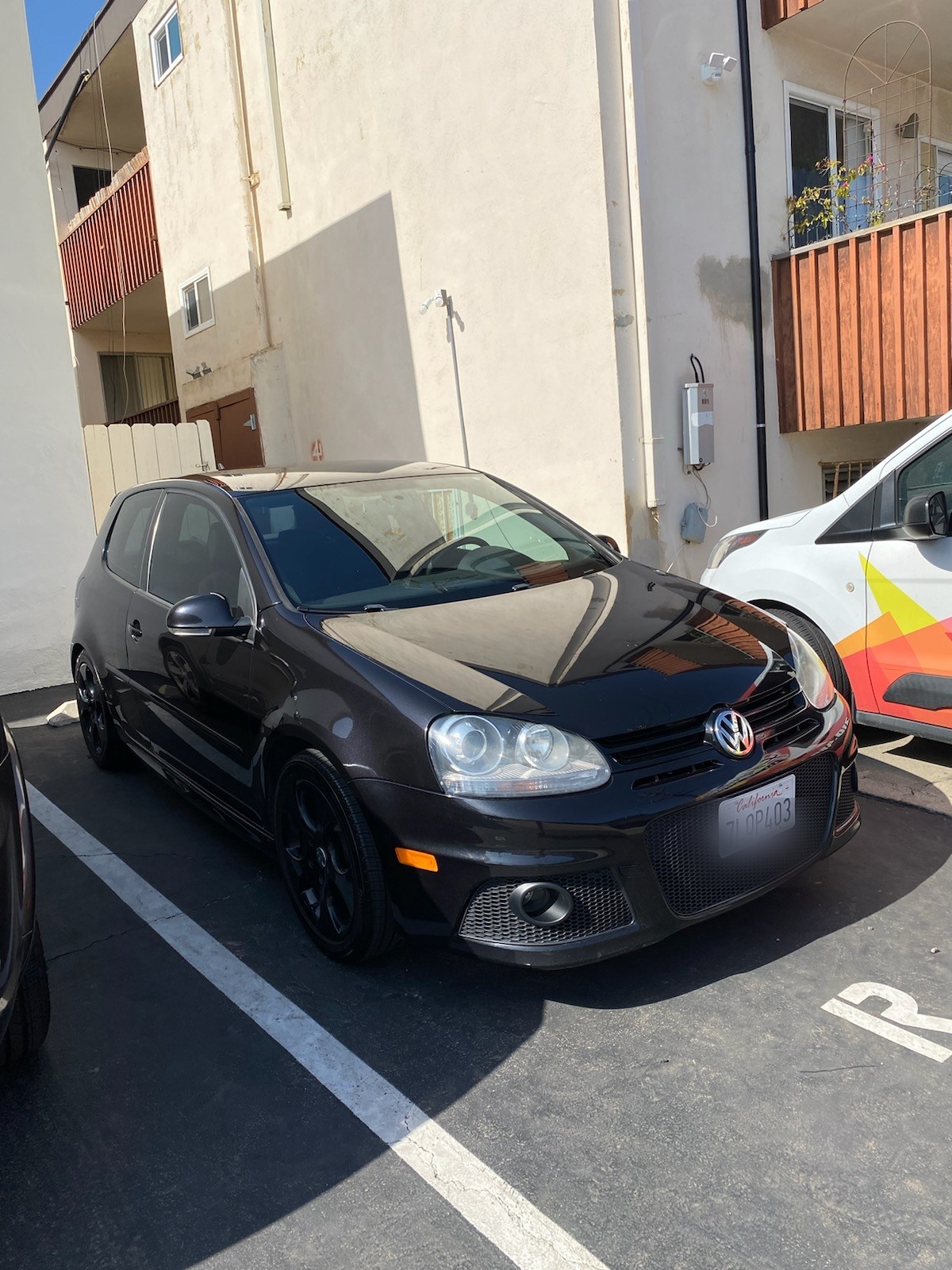 Soren's VW GTI after car detailing in Pacific Beach, San Diego