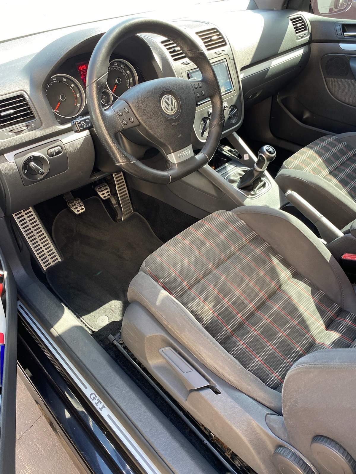 Soren's VW GTI after a Pacific Beach mobile detail, San Diego