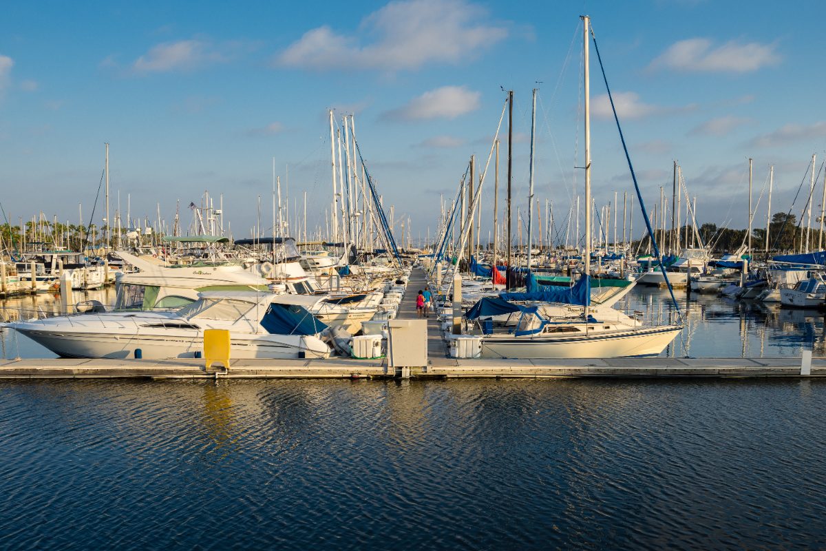 Chula Vista marina at the bayfront