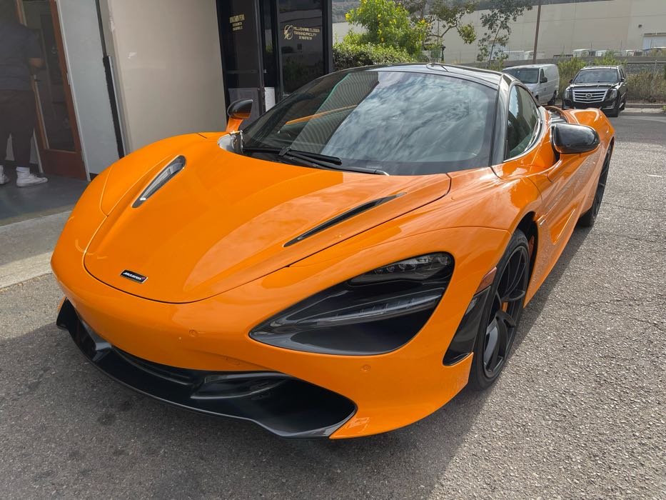 McLaren 720S after exterior detail in Clairemont, Morena corridor
