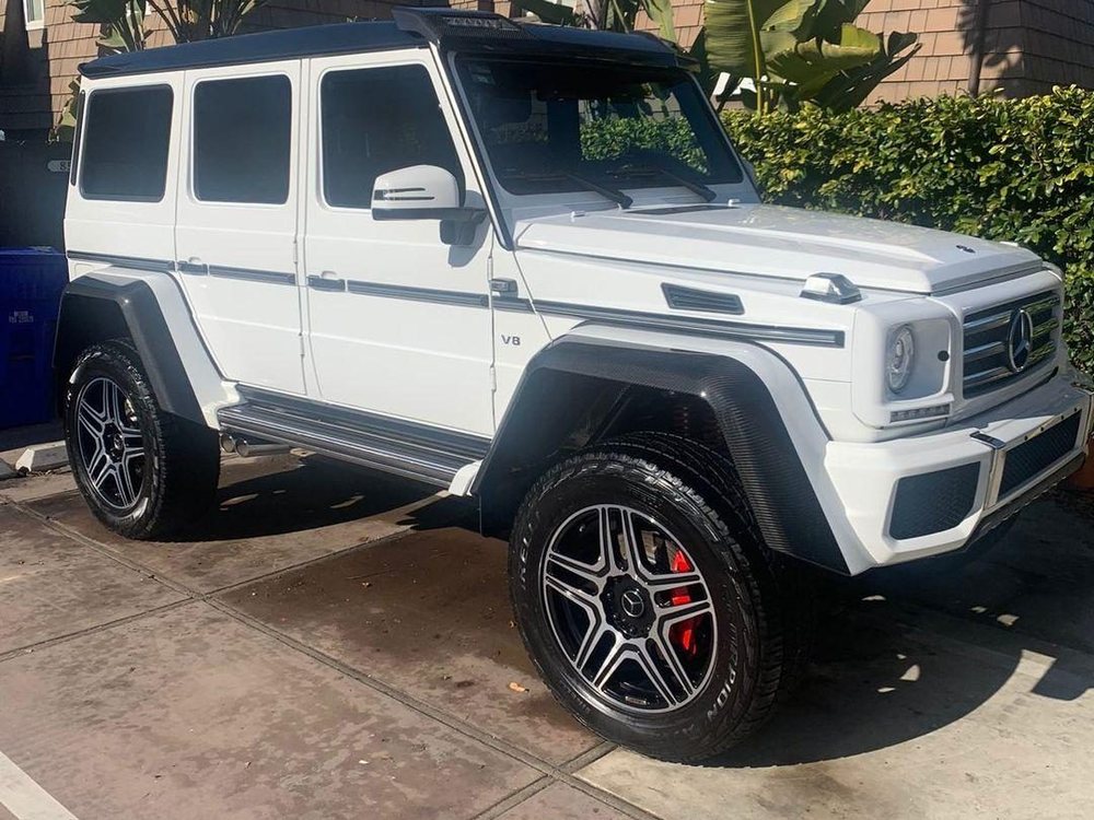 Mercedes G-Class after a full mobile car detail